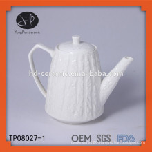 chinese embossed tea pot